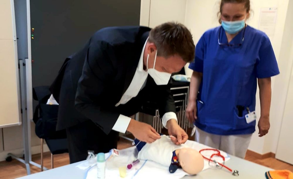 Lehrpuppe für Kinderklinik