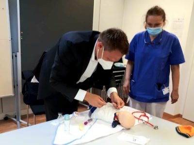 Lehrpuppe für Kinderklinik