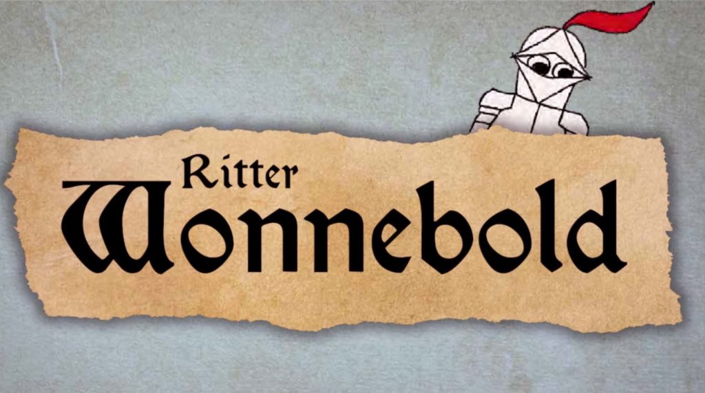 Schriftzug Ritter Wonnebold